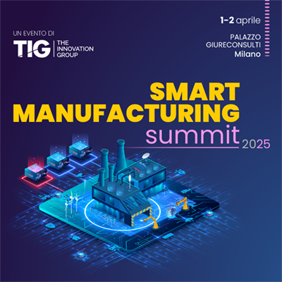 SMART MANUFACTURING SUMMIT 2025
📍Palazzo Giureconsulti, Milano
📆 1-2 aprile 2025
Per registrarti all'evento e partecipare alla giornata del 20 marzo, visita il sito web e usa il codice invito LOGISTICAMENTE25: bit.ly/4bpBT7l
<a href="/TIG_italia/">TIG - The Innovation Group</a>