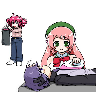 monkey_c_ushii's tweet photo. モモ漫画 
#桃音モモ #デフォ子 https://t.co/hG6Ir7yi7B