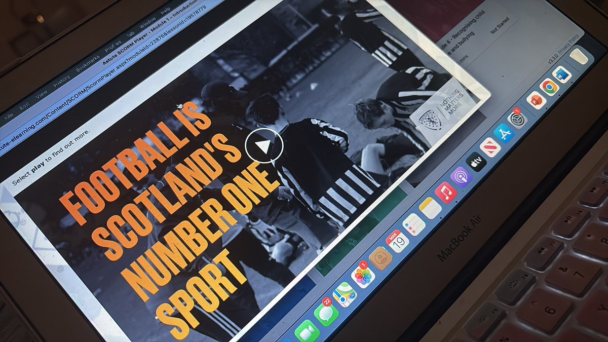 ⚽️ TEACHERS ALSO LEARN ⚽️ 

Last night I started my journey to achieving my SFA badges for football coaching. I’m excited to get my learning underway and excited at the opportunities it will open up for our children.