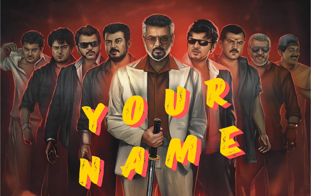 dongangsters's tweet photo. Here We Go #OGSambavam Name Font !!🔥

Comment Your Name Thala Fans!!💌💥

#AjithKumar #GoodBadUgly https://t.co/bCRras0Ed0