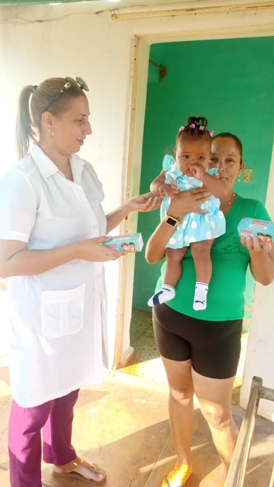 HigienePpb's tweet photo. 🅟oliclínico 🅟��🅐🅨🅐 🅑🅐🅡🅐🅒🅞🅐 
Entrega de la Chispita ⭐ a lactantes de 6 a 11 meses  
🏥 CMF 3 Lazo de la Vega https://t.co/mVFMjhMQOP