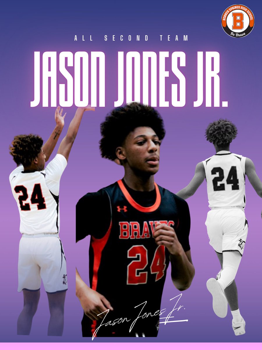 Bonner Springs Basketball (@bshshoops) on Twitter photo Congratulations in order to our Junior guard Jason Jones Jr. and being selected as All Second Team. Jason has been a huge key for the braves, a versatile player who can impact the game in many ways, including scoring, rebounding, and playmaking. <a href="/Jasonj023/">Jason Jones Jr (II)</a> #bravesbasketball Congratulations in order to our Junior guard Jason Jones Jr. and being selected as All Second Team. Jason has been a huge key for the braves, a versatile player who can impact the game in many ways, including scoring, rebounding, and playmaking. <a href="/Jasonj023/">Jason Jones Jr (II)</a> #bravesbasketball