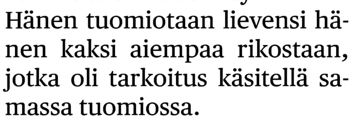 Onko tämä Suomen oikeusjärjestelmän älyttömin piirre? Voisiko joku oikeustieteilijä perustella, miksi näin on katsottu järkeväksi ja oikeaksi toimia?