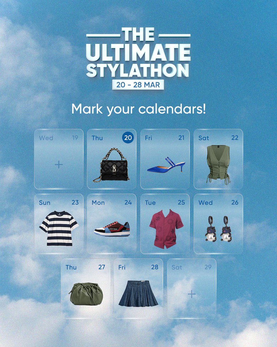GoFynd (@gofynd) on Twitter photo This is your friendly neighbourhood marketplace reminding you to add some boujee styles in your closet🤙🏽😎
Shop at The Ultimate Stylathon NOW and bag amazing discounts on ya fav brands! 🔥
#sale #salealert #streetwear #athleisure #sustainablefashion #gofynd This is your friendly neighbourhood marketplace reminding you to add some boujee styles in your closet🤙🏽😎
Shop at The Ultimate Stylathon NOW and bag amazing discounts on ya fav brands! 🔥
#sale #salealert #streetwear #athleisure #sustainablefashion #gofynd