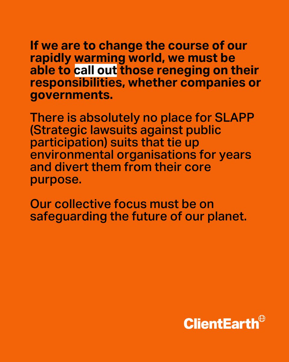 ClientEarth (@clientearth) on Twitter photo ClientEarth statement on <a href="/Greenpeace/">Greenpeace International</a> court loss against Energy Transfer 👇 ClientEarth statement on <a href="/Greenpeace/">Greenpeace International</a> court loss against Energy Transfer 👇