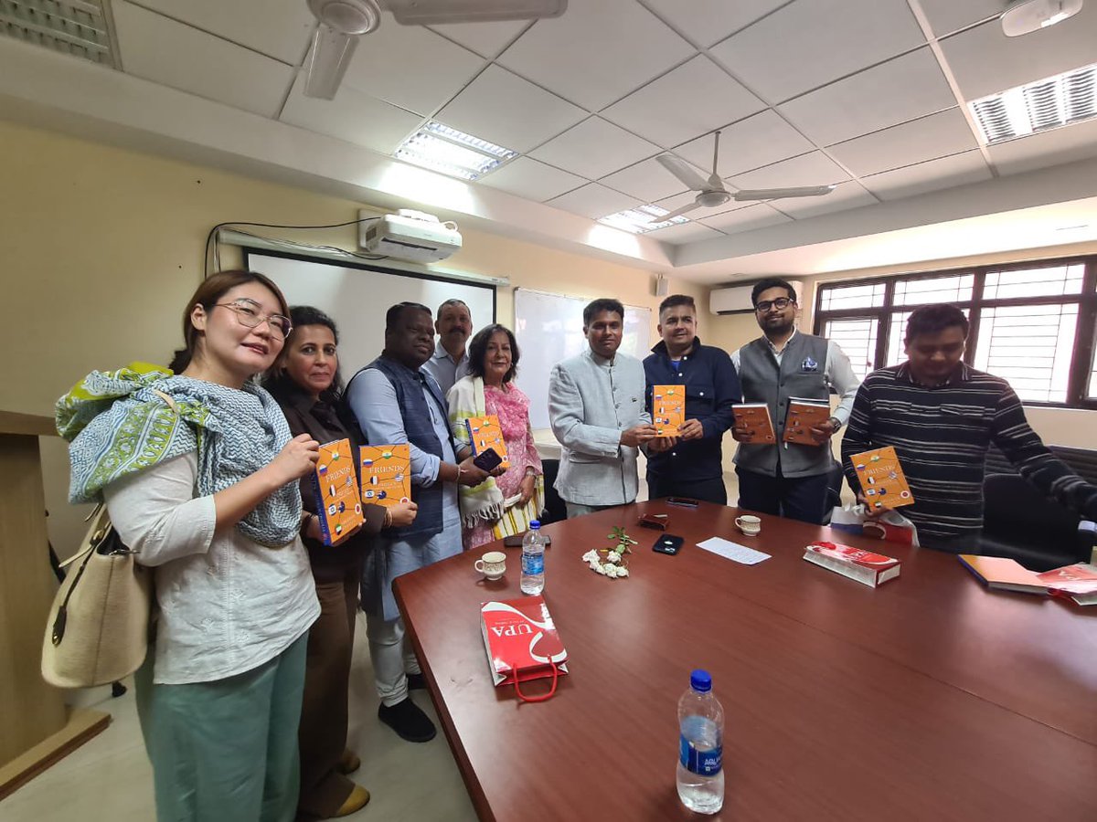 SCNSS, JNU (@scnss_jnu) on Twitter photo SCNSS hosted the insightful book discussion on "Friends: India's Closest Strategic Partners" chaired by Prof. <a href="/ManMohini2/">Man Mohini Kaul( Muni)</a> and featuring the esteemed author Prof. <a href="/sreeramchaulia/">Sreeram Chaulia</a> . A fascinating exploration of India's vital alliances! <a href="/JNU_official_50/">Jawaharlal Nehru University (JNU)</a> SCNSS hosted the insightful book discussion on "Friends: India's Closest Strategic Partners" chaired by Prof. <a href="/ManMohini2/">Man Mohini Kaul( Muni)</a> and featuring the esteemed author Prof. <a href="/sreeramchaulia/">Sreeram Chaulia</a> . A fascinating exploration of India's vital alliances! <a href="/JNU_official_50/">Jawaharlal Nehru University (JNU)</a>