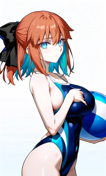 士郎子ちゃん競泳水着 
