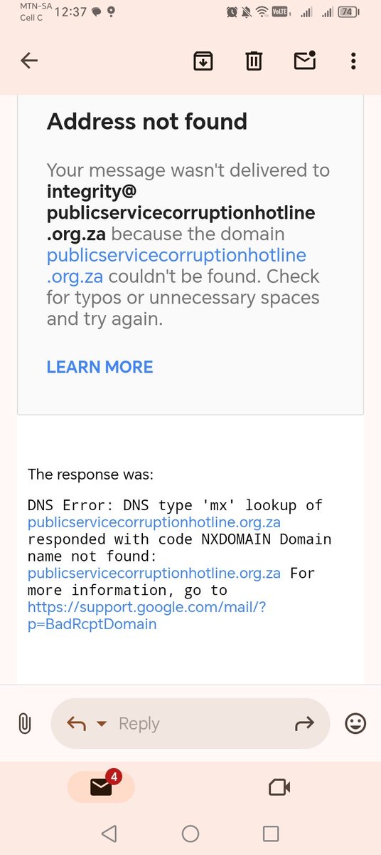 Morwesiemang Mmaphala (@kamogee1) on Twitter photo How do we report corruption when corruption hotline email is not working? <a href="/PresidencyZA/">The Presidency ๐ฟ๐ฆ</a> How do we report corruption when corruption hotline email is not working? <a href="/PresidencyZA/">The Presidency ๐ฟ๐ฆ</a>