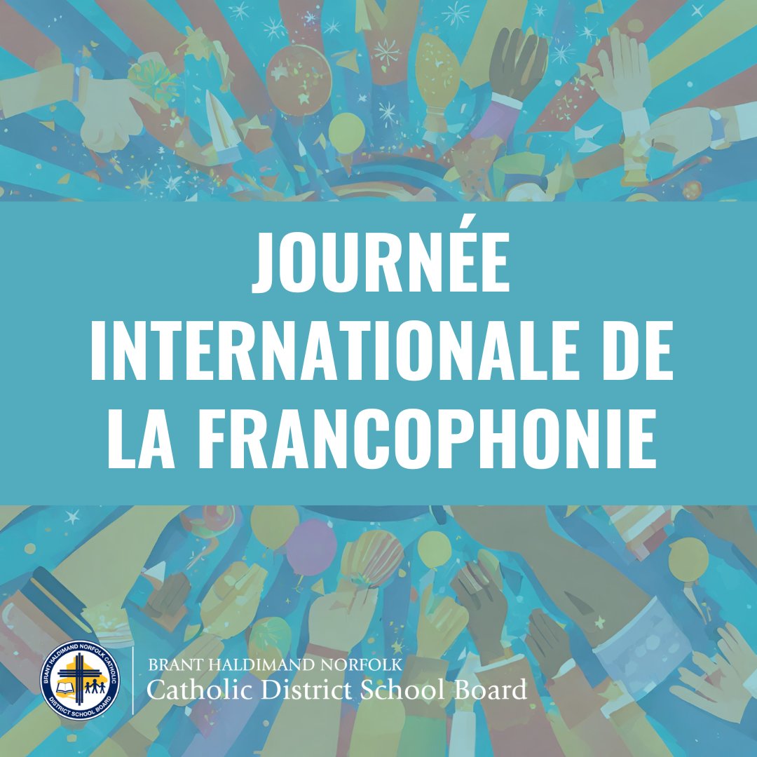 International Day of La Francophonie - March 20.  Join #bhncdsb and celebrate the richness of French language in our schools, community, and across Canada. French is one of two of Canada's official languages and contributes to our rich cultural heritage.