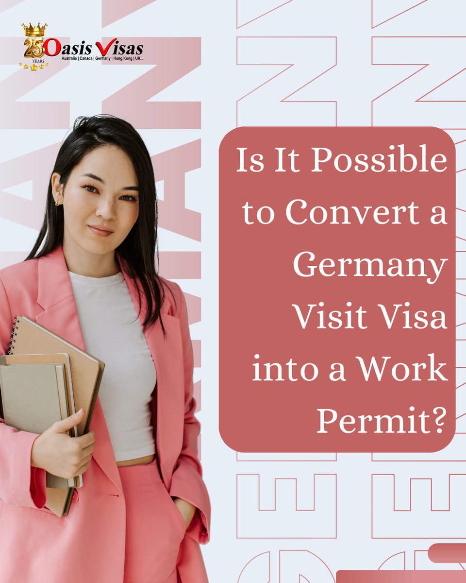 oasisvisas's tweet image. Is It Possible to Convert a Germany Visit Visa into a Work Permit?

Read more...
oasis-india.com/is-it-possible…

#GermanyVisa #workpermitgermany #GermanyJobs #VisaConversion #germanyworkpermit #germanyimmigration #workingermany #jobseekervisa #GermanyVisaUpdate #MoveToGermany