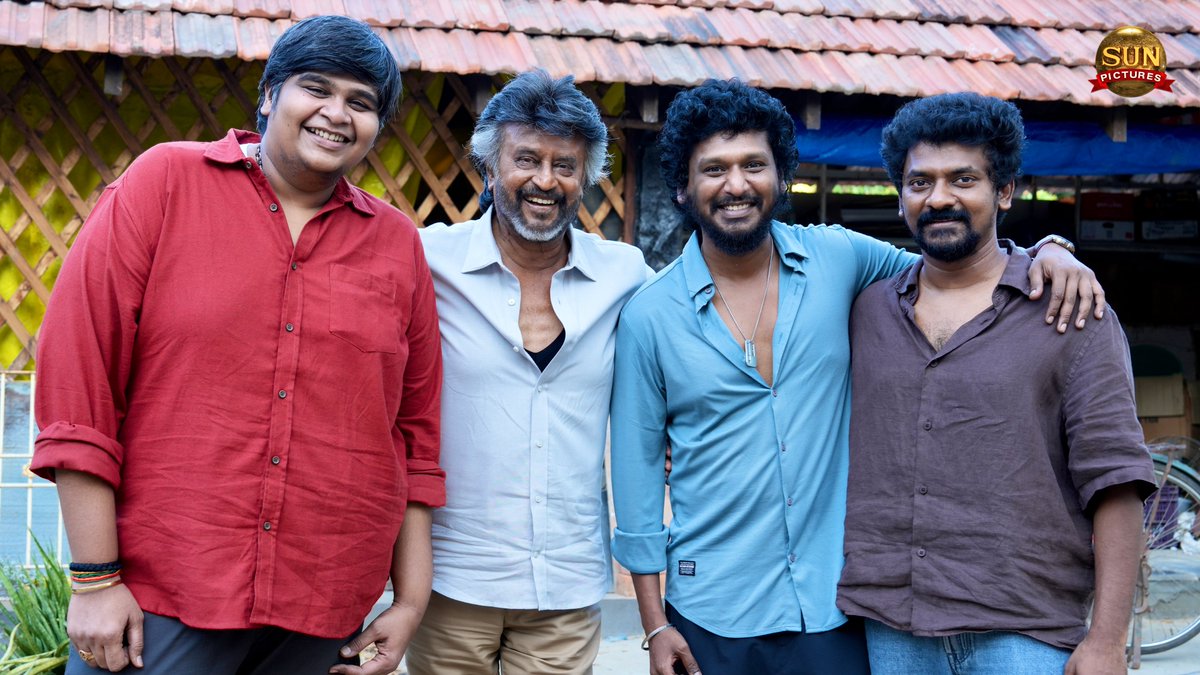 Sun Pictures (@sunpictures) on Twitter photo Petta 🤝 Coolie 🤝 Jailer
<a href="/rajinikanth/">Rajinikanth</a> <a href="/Dir_Lokesh/">Lokesh Kanagaraj</a> <a href="/Nelsondilpkumar/">Nelson Dilipkumar</a> <a href="/karthiksubbaraj/">karthik subbaraj</a> Petta 🤝 Coolie 🤝 Jailer
<a href="/rajinikanth/">Rajinikanth</a> <a href="/Dir_Lokesh/">Lokesh Kanagaraj</a> <a href="/Nelsondilpkumar/">Nelson Dilipkumar</a> <a href="/karthiksubbaraj/">karthik subbaraj</a>