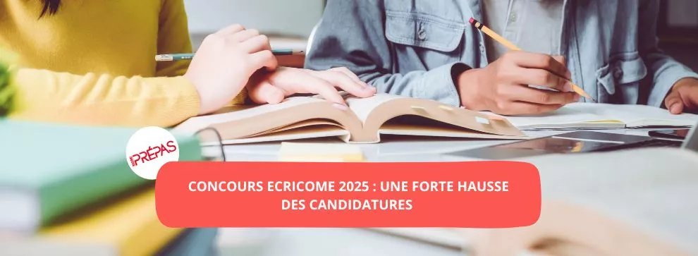 Espace Prépas (@espaceprepas) on Twitter photo 🔔Les concours <a href="/ecricome/">Concours Ecricome</a> (Prépas et Littéraires) 2025 enregistrent une forte hausse des candidatures ! Plus d'infos ici 📷bit.ly/4iHJUXJ
<a href="/KedgeBS/">KEDGE Business School</a> <a href="/MBS_edu/">MBS School of Business</a> <a href="/EMStrasbourg/">EM Strasbourg (FR)</a> <a href="/NEOMAbs/">NEOMA Business School</a> <a href="/RennesSB/">Rennes SB</a> 🔔Les concours <a href="/ecricome/">Concours Ecricome</a> (Prépas et Littéraires) 2025 enregistrent une forte hausse des candidatures ! Plus d'infos ici 📷bit.ly/4iHJUXJ
<a href="/KedgeBS/">KEDGE Business School</a> <a href="/MBS_edu/">MBS School of Business</a> <a href="/EMStrasbourg/">EM Strasbourg (FR)</a> <a href="/NEOMAbs/">NEOMA Business School</a> <a href="/RennesSB/">Rennes SB</a>