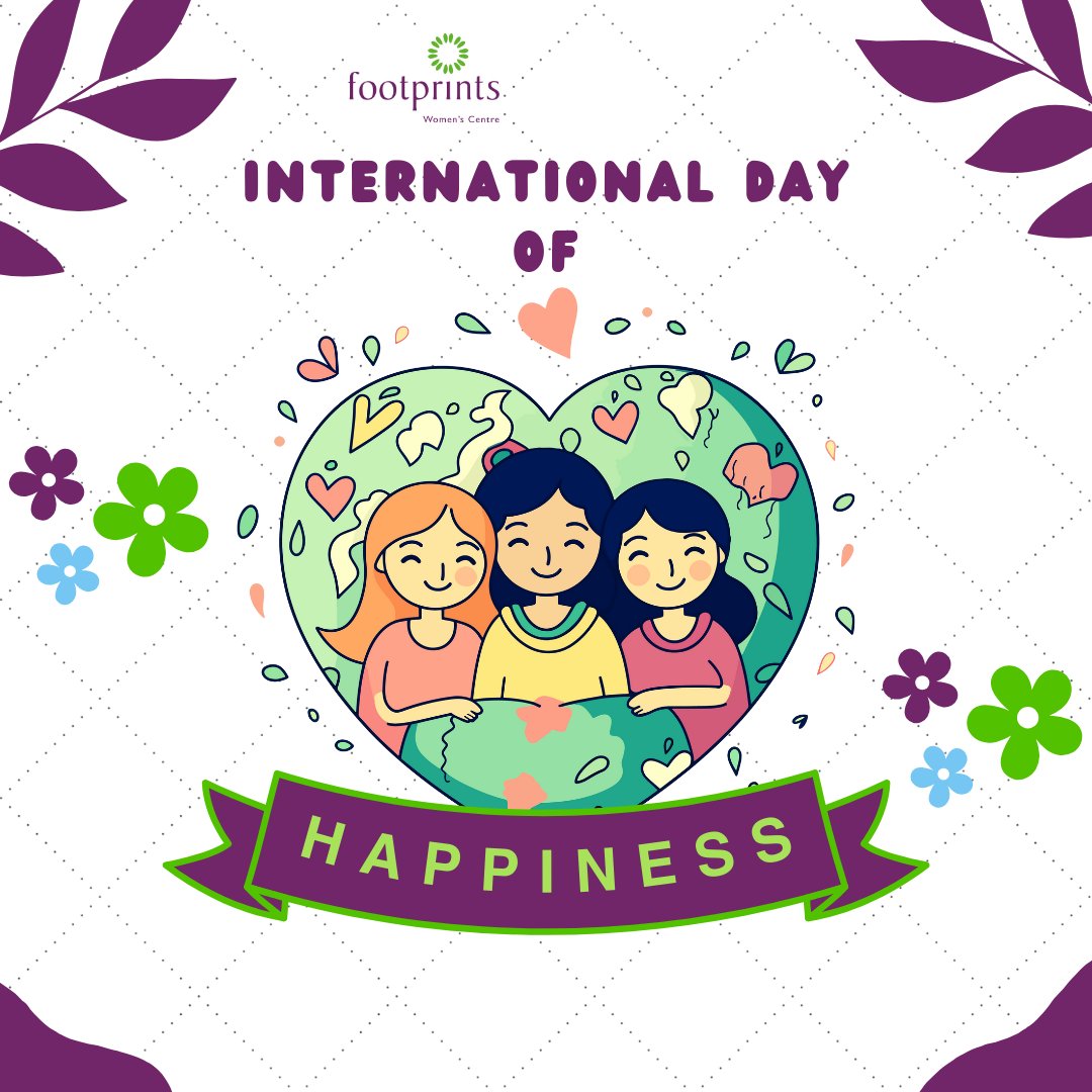 Footprints Women's Centre (@footprintswomen) on Twitter photo ๐๐๐๐ฅ๐ฅ๐ฎ ๐๐ฃ๐ฉ๐๐ง๐ฃ๐๐ฉ๐๐ค๐ฃ๐๐ก ๐ฟ๐๐ฎ ๐ค๐ ๐๐๐ฅ๐ฅ๐๐ฃ๐๐จ๐จ!๐
Footprints Women's Centre would like to wish everyone a day filled with joy, positivity, and laughter! ๐ธ๐ธ
#InternationalDayOfHappiness #FootprintsWomen ๐ท ๐๐๐๐ฅ๐ฅ๐ฎ ๐๐ฃ๐ฉ๐๐ง๐ฃ๐๐ฉ๐๐ค๐ฃ๐๐ก ๐ฟ๐๐ฎ ๐ค๐ ๐๐๐ฅ๐ฅ๐๐ฃ๐๐จ๐จ!๐
Footprints Women's Centre would like to wish everyone a day filled with joy, positivity, and laughter! ๐ธ๐ธ
#InternationalDayOfHappiness #FootprintsWomen ๐ท