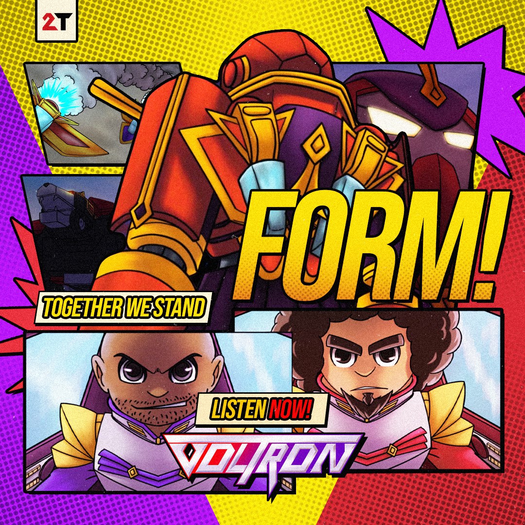 whois2thirteen's tweet photo. "Together we stand, Divided we fall, United we form VOLTRON" 

#2Thirteen x #MAJATRON 
Lyric Video out now on Youtube
 and music up on all major platforms
https://t.co/AtUlpuyePI
(Coming to Bandcamp in a few!)

#animehiphop
#nerdcorehiphop
#newenglandhiphop
#Otaku https://t.co/6chHJFkjdb