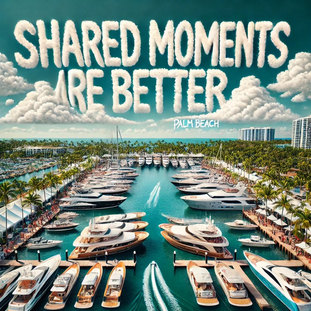 🚤 Picked Cherries &amp; The Boat Boss welcome you to the Palm Beach International Boat Show! 🌴⚓

Experience luxury, adventure, and shared moments in downtown West Palm Beach. 

Listen. Share. Connect. 🎧🍒

#TheBoatBoss #PickedCherries #Informa #GoBrightline #PBIBS #LuxuryYachting