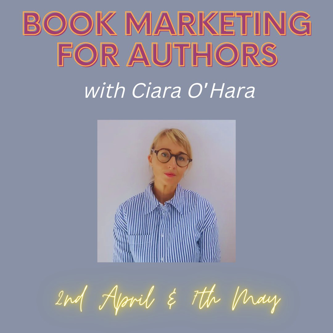 Now open for registration! 💫

Join us for this Two-Part Masterclass which covers some key aspects of Book Marketing for authors hosted by Ciara O’Hara.

buythebook.ie/product/book-m…

#masterclass #marketing #bookmarketing #authorcommunity #authorsoftwitter #marketingtips