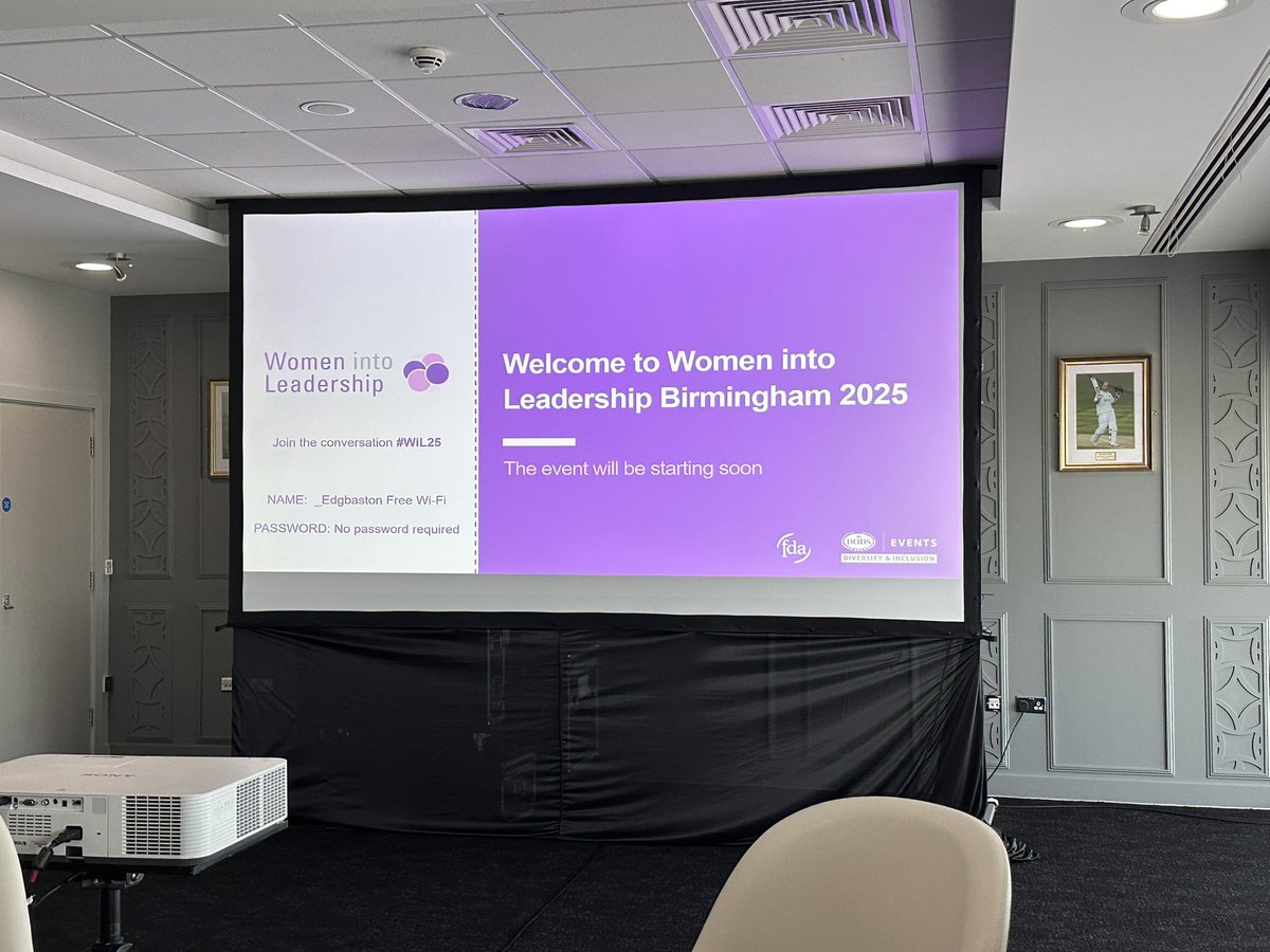 A great start to today’s Women into Leadership conference at a sunny Edgbaston. Looking forward to hearing from all our #WiL25 speakers and contributors <a href="/FDA_union/">FDA union</a> <a href="/WiLeadership_UK/">Women into Leadership</a>