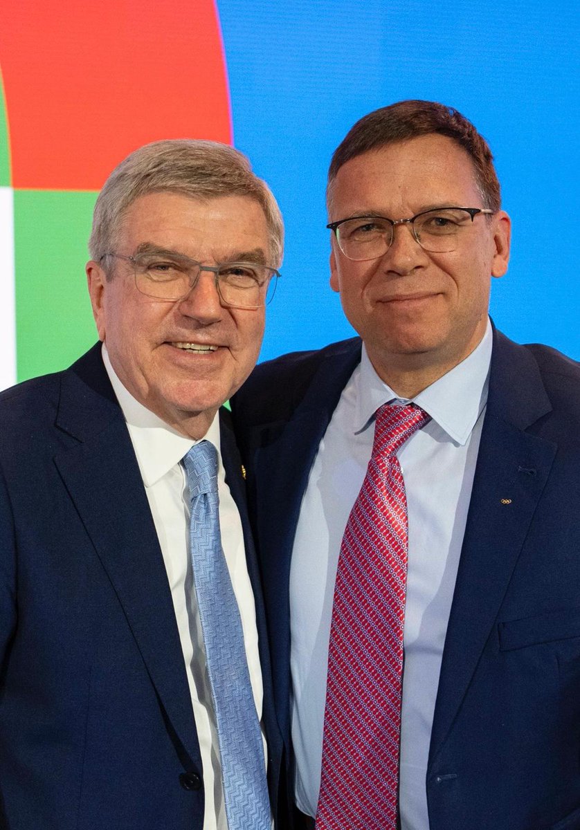 The last #IOC Session under the presidency of Thomas Bach. A man of inspiring vision, clear strategy and great delivery. One who can both dream and act. A real leader. Thomas, the Olympic family owes you a lot! Thank you for the great job and your friendship, Mr President!