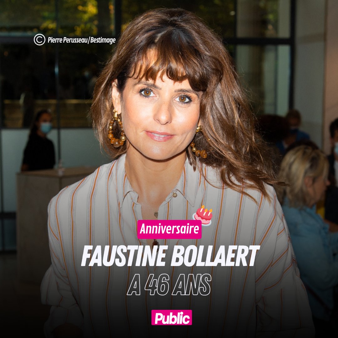 InsidePublic's tweet photo. 🎂Joyeux anniversaire à Faustine Bollaert qui fête aujourd'hui ses 46 ans !
#people #newspeople #actupeople #public #faustinebollaert https://t.co/4O0IaYH7w3