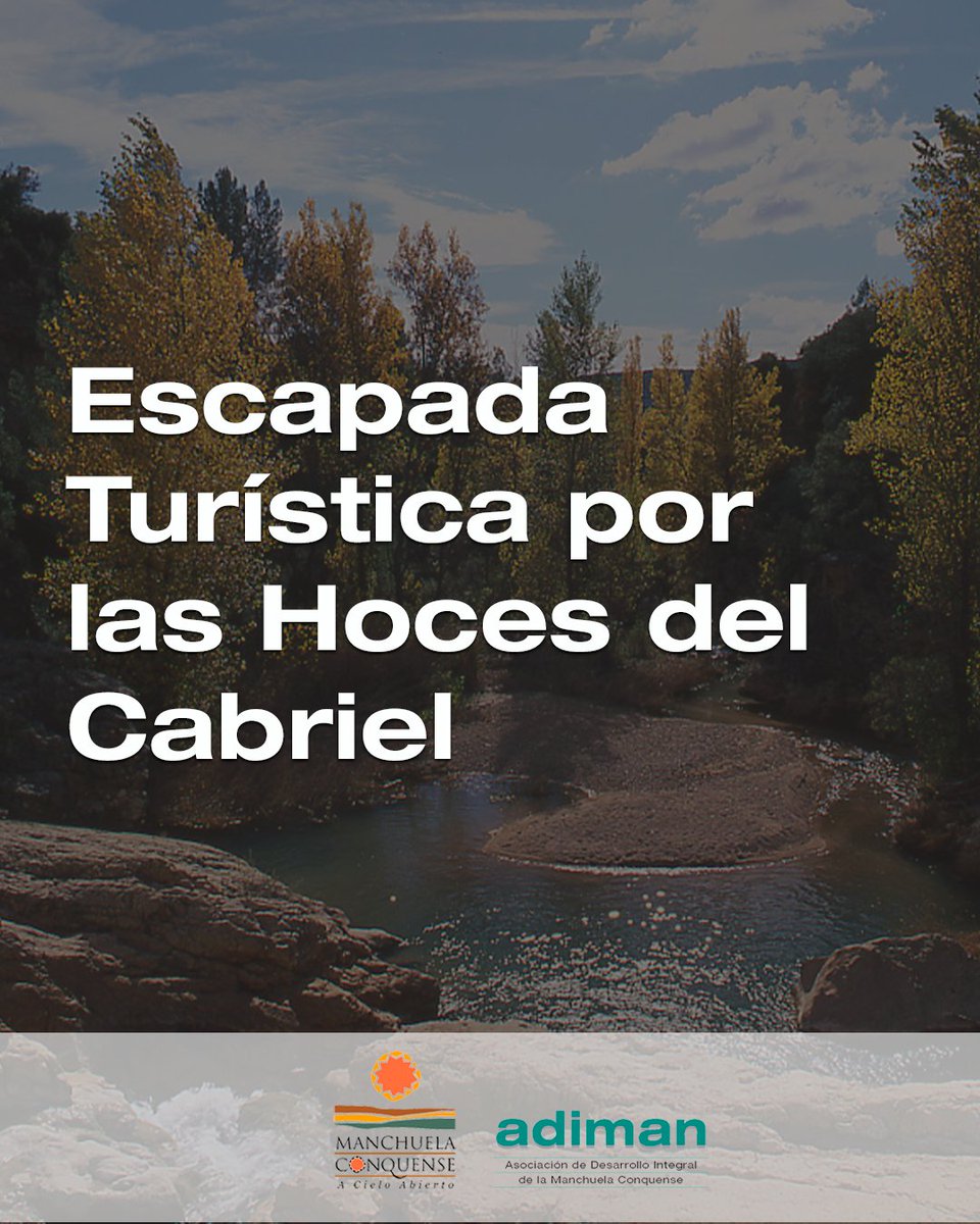 AdimanCuenca's tweet photo. Uno de esos parajes que no dejan impasible a La Manchuela son las Hoces del Cabriel.
Más info: https://t.co/TiWmplOJYU

Tú Opinión nos Importa
https://t.co/ahWVOSiIwa

#turismodenaturaleza #hocesdelcabriel #manchuelaconquense #ADIMAN https://t.co/jjTFkIoxOP