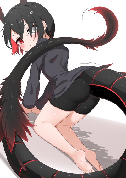 (オリキャラ)フラカちゃんの尻尾 