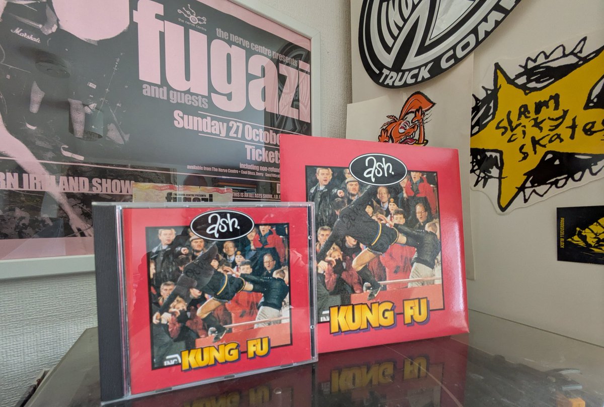 Today's "Jesus Christ, we are getting OLD" moment: Happy 30th birthday to #KungFu by <a href="/ashofficial/">ASH</a> 🥋