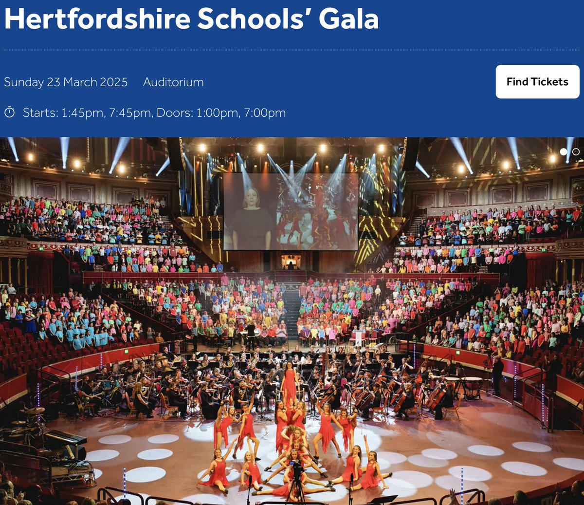 Fancy a life-giving human experience this weekend? Please do consider our #HertsSchoolsGala <a href="/RoyalAlbertHall/">Royal Albert Hall</a>. It's a powerful programme. The commissioned orchestral work 'Caught in the Net' by <a href="/billiereason_/">Billie Reason</a> is spectacular. A few tickets remain. royalalberthall.com/tickets/events…