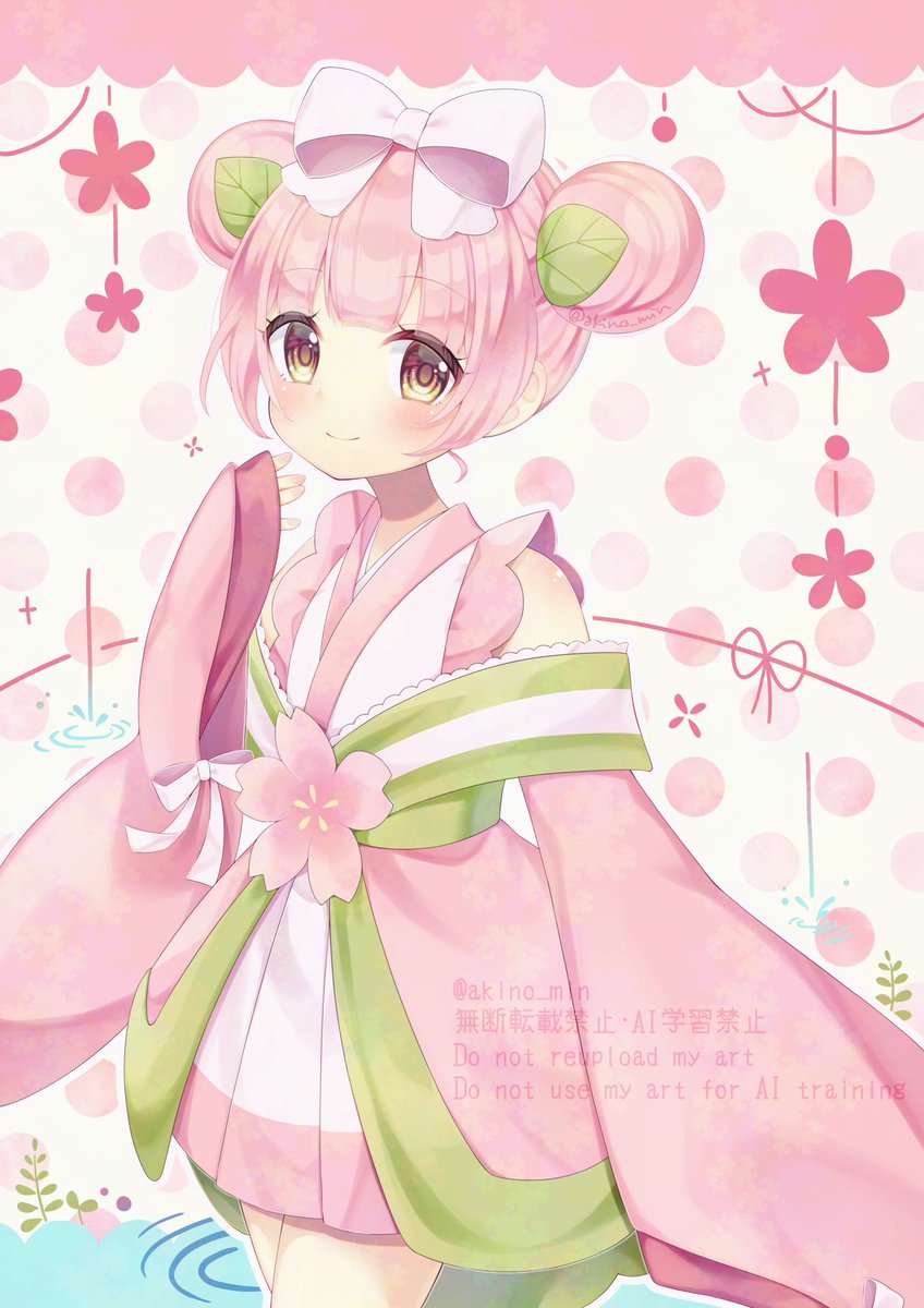 akino_min's tweet photo. さくらもちちゃん🌸 https://t.co/IDgvUIflW6