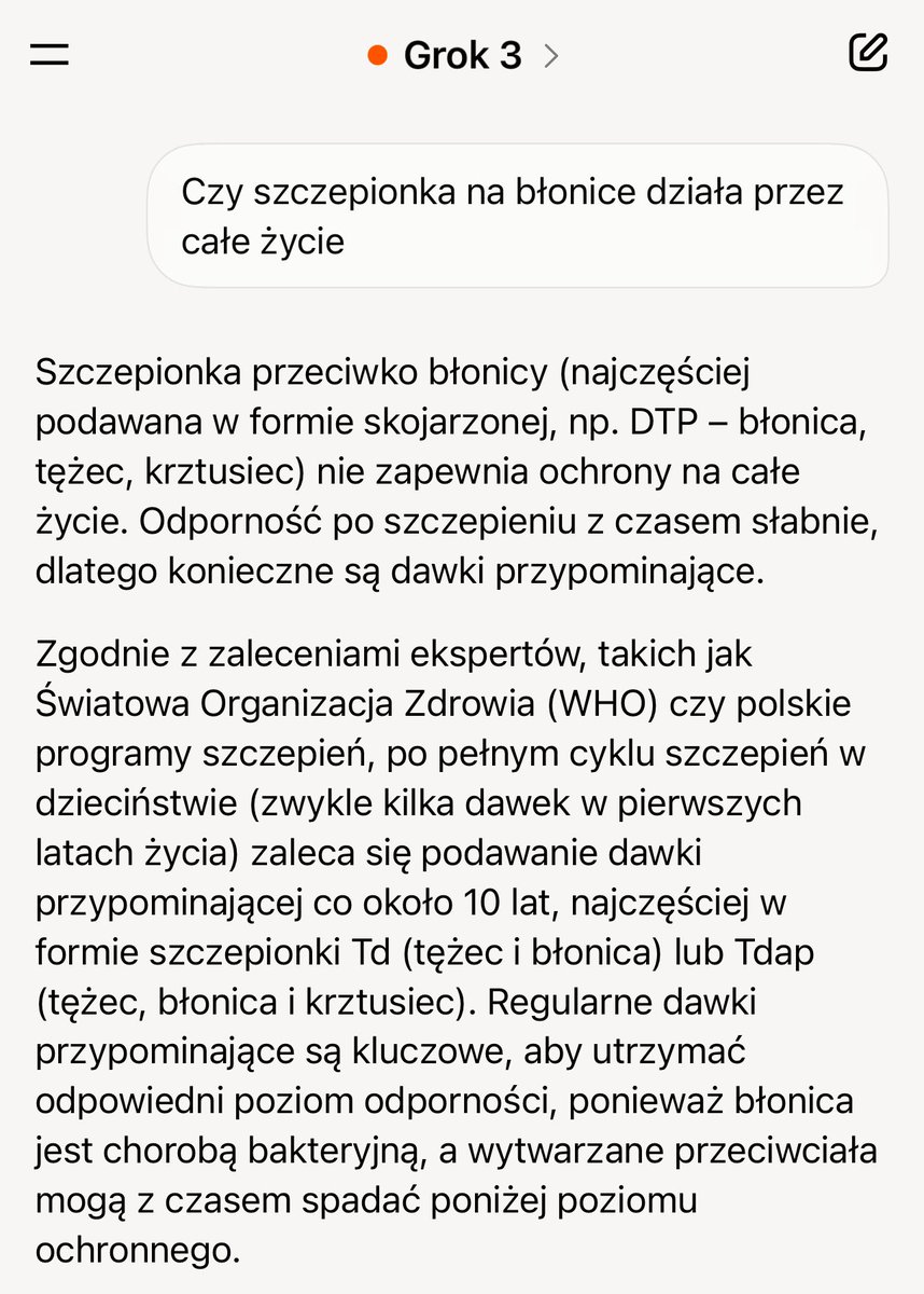 Bart66610's tweet photo. @radio_357 Wg informacji szczepienie na błonice działa 10 lat , co z osobami dorosłymi ? Przeciez dzieci jest około 20% w społeczeństwie . Ta narracja o szczepieniach się kupy nie trzyma , to akcja marketingowa pewnie zaś coś zalega w magazynach . Wyjść z WHO natychmiast !!! https://t.co/7424SyorzT