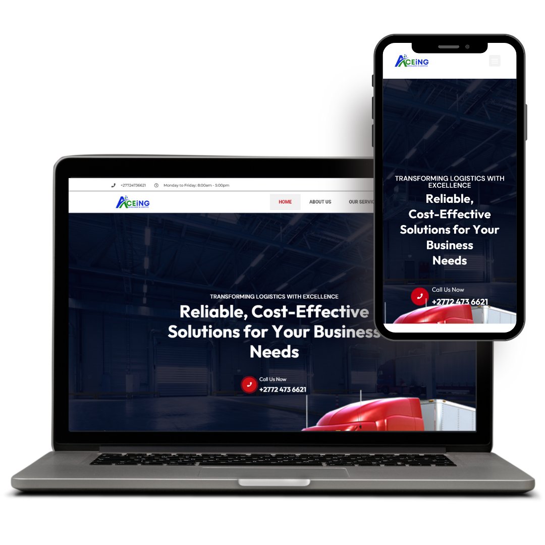 ✨ Aceing Logistics is Online! Get Your One-Page Website for R199/Month! ✨
New website designed by Owlytic Web Solutions!  Get your own one-page site with hosting &amp; domain for just R199/month.
👉 Sign up at owlytic.co.za
#AceingLogistics #OwlyticWebSolutions #OnePage