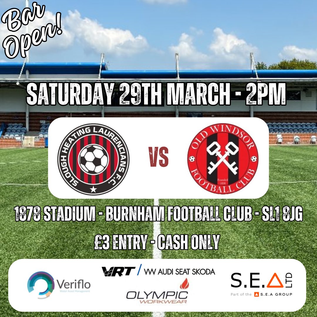 SHL_FC's tweet photo. 📝 in the diary for next weeks fixture as we host @OldWindsorFC Ressies ….

2 good sides with a slight chance at the title, plenty of familiar local footy faces … will be a great game to support both clubs 🔴⚫️ @psjbutler @DonnyNo6 @cfeasey8 @Stephenwatson84 @sdowning85 https://t.co/ZOvbsNa7mc