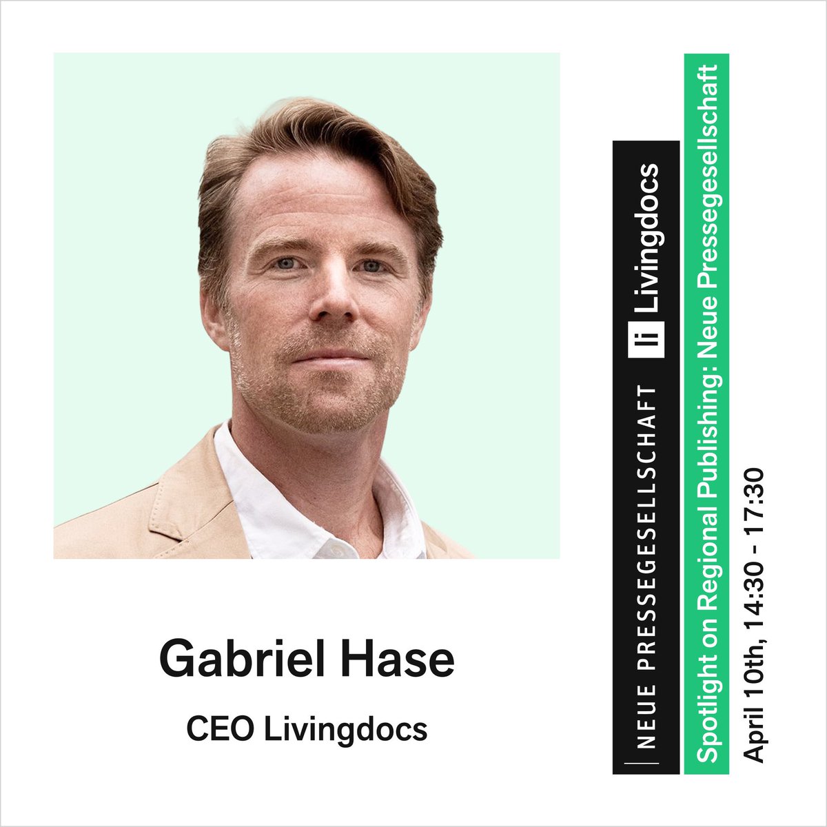livingdocsIO's tweet image. In less than 1 month, we will be hosting our third Spotlight Event. Our CEO Gabriel Hase will speak on how we are actualising the Livingdocs Vision to offer a comprehensive product that maintains our signature intuitive feel in a multi-brand context. livingdocs.io/en/spotlight-r… #cms