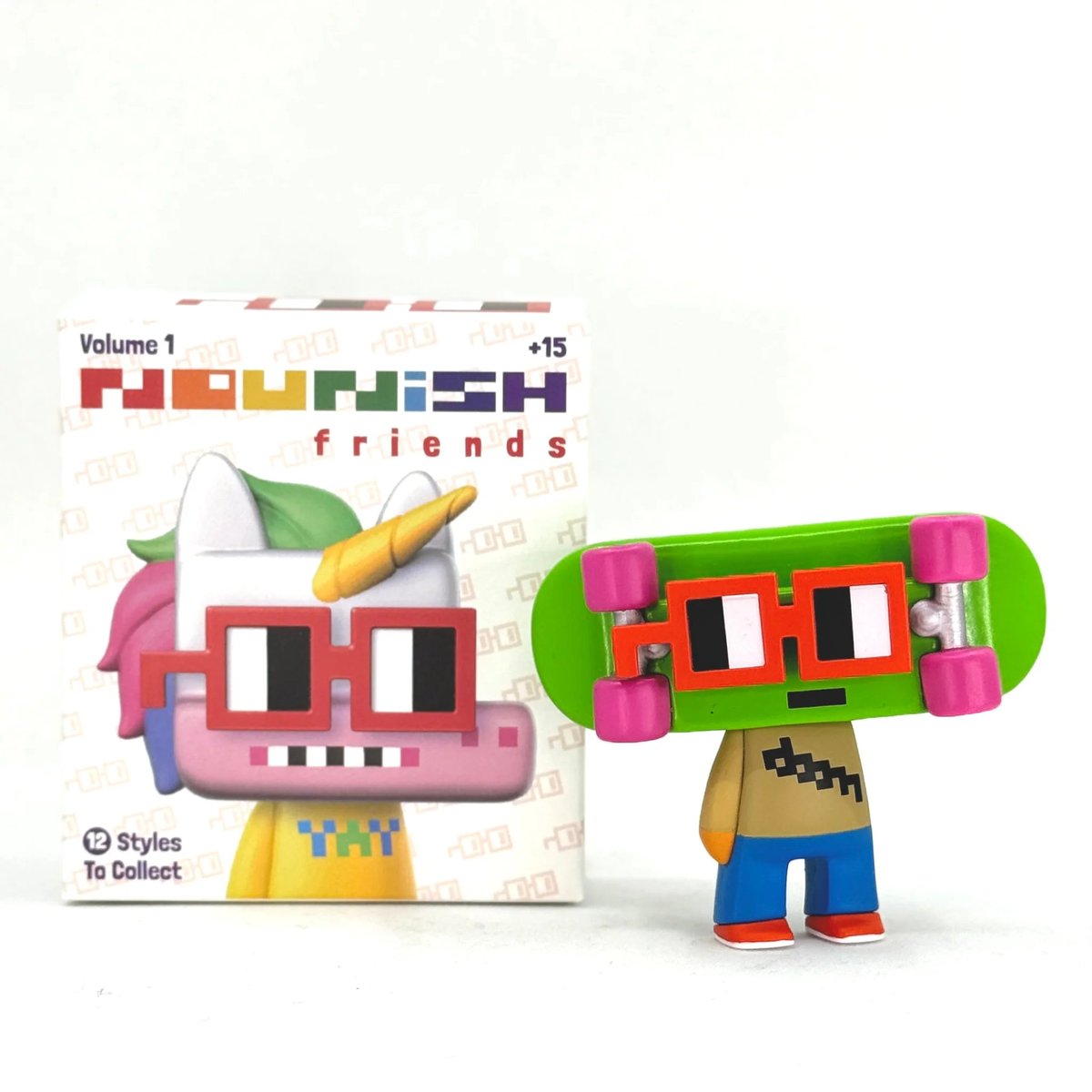 24 hours left to try and win this IRL Blind Box Mini Figure Nounish Friends by <a href="/bigshottoyworks/">BiGSHOT</a> ⌐◨-◨ 

You just need one lucky ticket! 🎟️

Head to app.noggles.com/club and get ready to play!