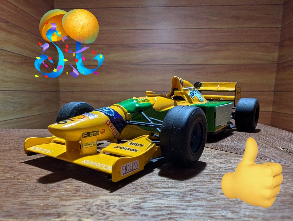 knightsavior009's tweet photo. お待たせしました❗️
ウェーブのベネトンB193Bフォード完成しました✨️🏎️✨️
スポンサーロゴはほとんどデカールが使えなかったので、サイドとベネトンロゴだけは直貼りです。
#プラモデル
#カーモデル
#ウェーブ
#WABE
#ハセガワ
#株式会社ハセガワ
#ユニオンセイバー
#ナイトセイバーのファクトリー https://t.co/Tn3BDb1Jey