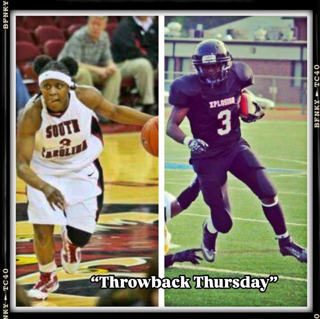 Lauren Falohun (@coachcocoa3) on Twitter photo “Throwback Thursday”
In honor of March Madness had to pull out that old school <a href="/gamecockwbb/">South Carolina Women's Basketball</a> photo! My senior year 2010. LETS TAKE IT ALL!!🏆🏀
Then the 1 year I played Women’s Tackle Football in 2013. Had a great year at Running Back! 🏈🏆 “Throwback Thursday”
In honor of March Madness had to pull out that old school <a href="/gamecockwbb/">South Carolina Women's Basketball</a> photo! My senior year 2010. LETS TAKE IT ALL!!🏆🏀
Then the 1 year I played Women’s Tackle Football in 2013. Had a great year at Running Back! 🏈🏆