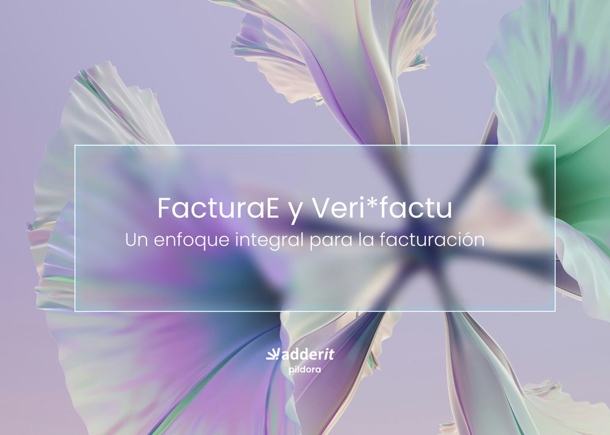 AdderitQA's tweet photo. 🚀 Nueva integración de Facturae con Verifactu⚡️ 

 📄🔗 https://t.co/m39Sy6pC8N

💼¿En qué consiste?  
Esta integración facilita la emisión y recepción de facturas electrónicas, cumpliendo con los estándares legales. https://t.co/5BDMFp8tLd