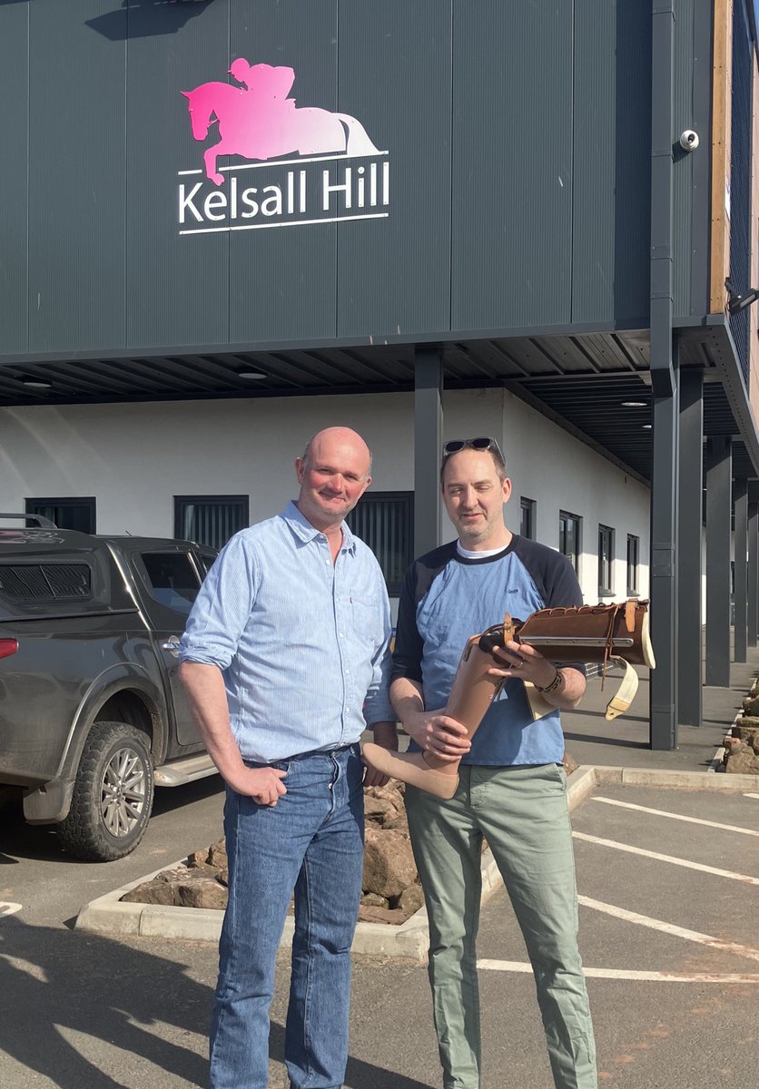 Great to find a final resting place for grandads leg, he lost his leg in farming accident in 1931, the guest appearance of the leg at NFU council started #lensleg farm safety campaign with <a href="/woodboroughpark/">John Charles-Jones</a> &amp; <a href="/HertsFarmer/">Stuart Roberts 🔸</a>,  off to Reading Uni Agric museum, grandad would be happy