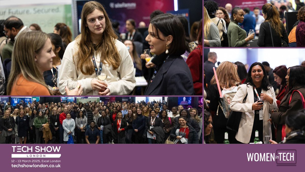 Proud to partner with @techshowlondon for last week's inspiring Women in Tech Event! 💜

With a 73% female-led Mainstage, it was a celebration of diversity, inclusion, and gender equity in tech. 

Keep the momentum going &amp; register for 2026: buff.ly/kY801Rz