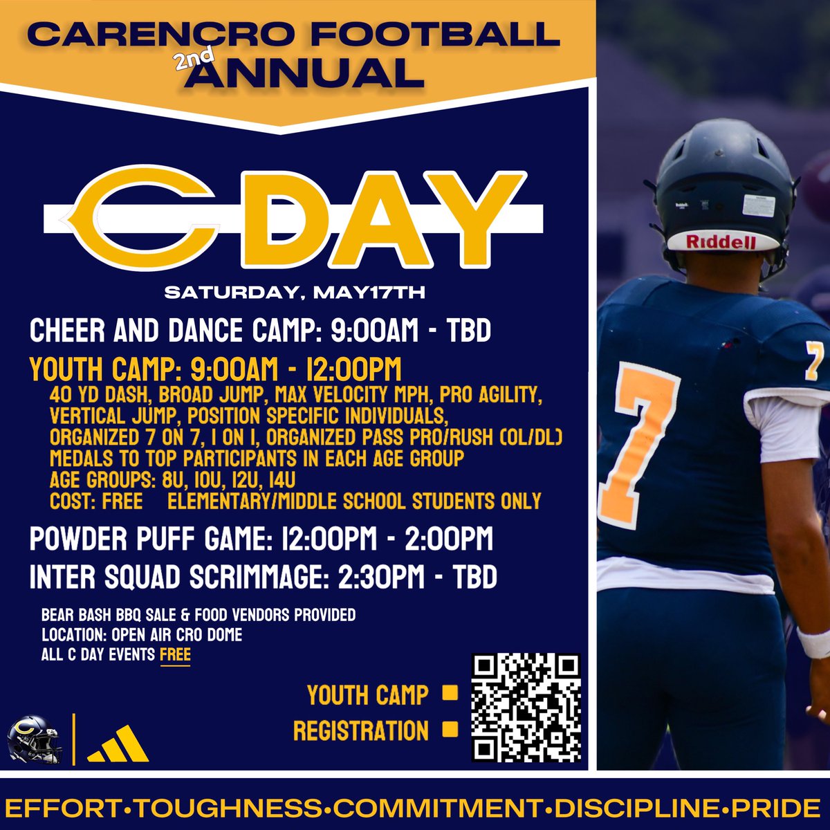 2nd Annual C Day! 

#carencro #exit4 #geauxbears #big5