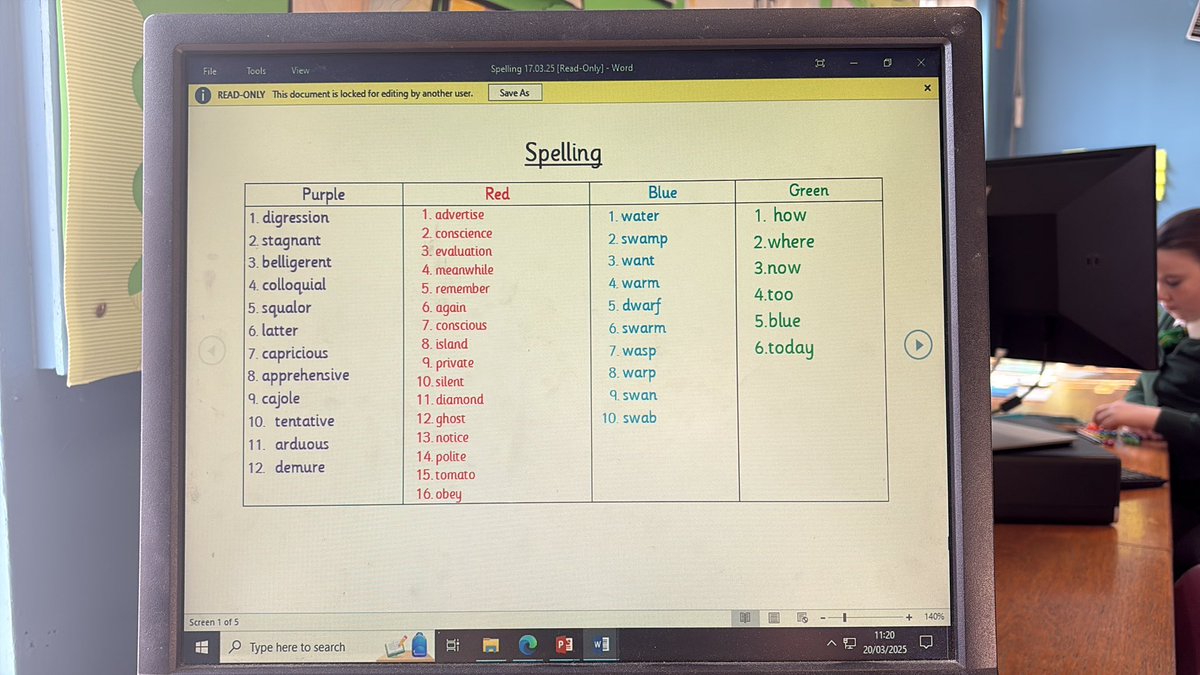 P7D spelling 17.03.25 🍎