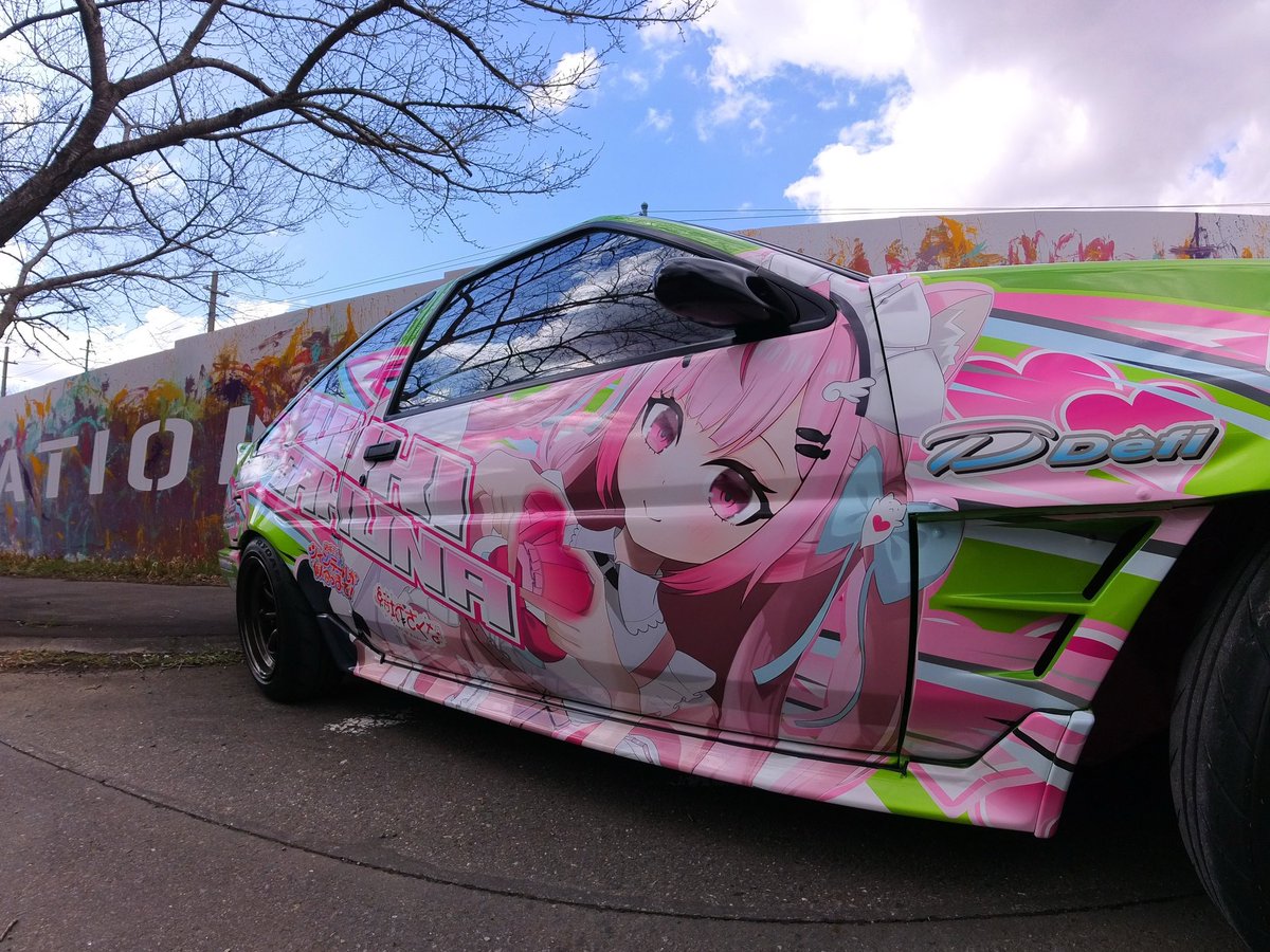 sprNastR's tweet photo. -皆さんどうもこんさくな〜🎀🐾-

    -ゲームと歌が大好きな女の子
        一流の猫メイドになるために奮闘中-

個人VTuber 結城さくなﾁｬﾝを貼らせて頂きました！

初痛車なのでお手柔らかにお願いします！

 #結城さくな
 #さくなあーと 
  #痛車天国2025

⬇️お世話になった方々はツリーにて！ https://t.co/5lXsy4fboS