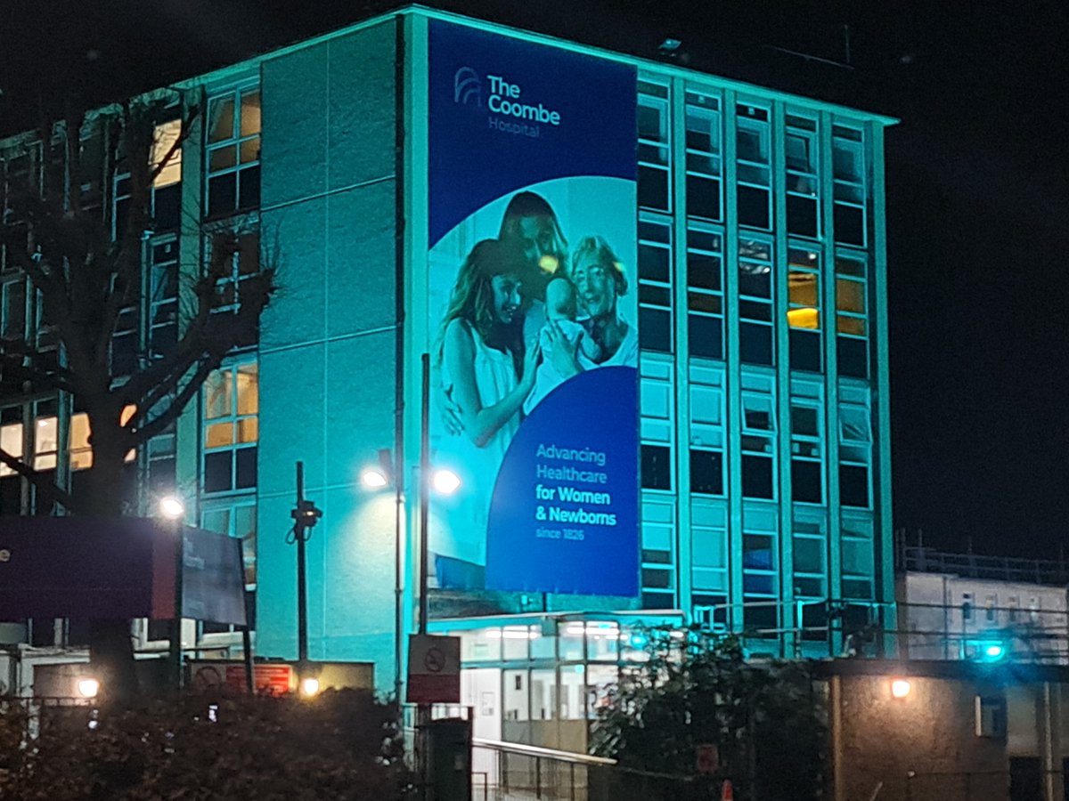 The Coombe Hospital (@coombehospital) on Twitter photo The <a href="/CoombeHospital/">The Coombe Hospital</a> beautifully lit up in teal by our electricians to mark World NIDCAP Day today. NIDCAP is a programme of developmental care for our NICU babies, led by Mary O'Connor, our NIDCAP Clinical Nurse Specialist. The <a href="/CoombeHospital/">The Coombe Hospital</a> beautifully lit up in teal by our electricians to mark World NIDCAP Day today. NIDCAP is a programme of developmental care for our NICU babies, led by Mary O'Connor, our NIDCAP Clinical Nurse Specialist.