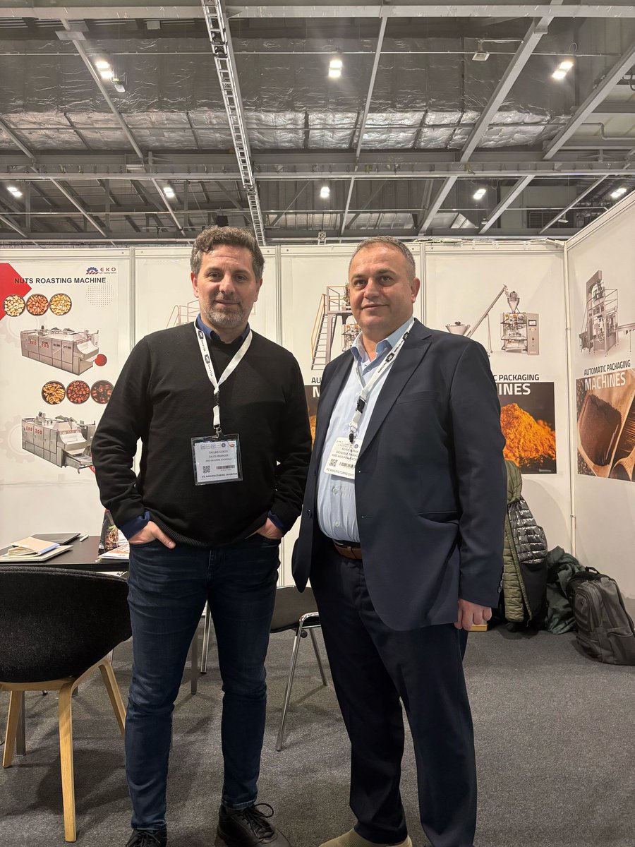 ekoroast's tweet image. Ekoroast Nuts Roasting Machinery@IFE We will exhibit at IFE 2024 Fair during March 17 2025 - March 19 2025 in London,England,If you are there then welcome to visit us, Our Stand is 238. 
ekoroast.com 
ekoficoffeemachine.com 
#Ekoroast #Ekofi #KMSmachine #IFE #London