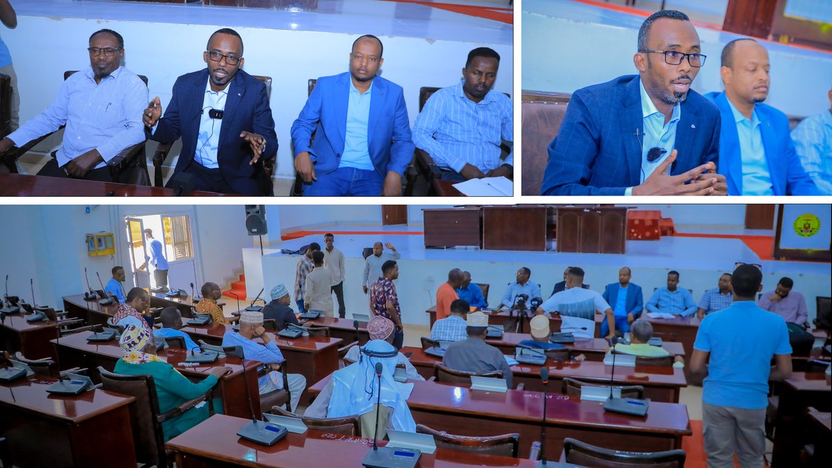 HargWaterAgency's tweet photo. Hargeisa Water Agency’s General Manager, Mohamed Ali Darood, gave a report to the Standing Committee of the Somaliland House of Elders https://t.co/FuSKNQmyvS