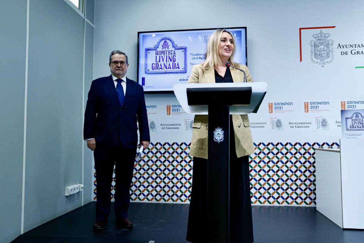 Marifran Carazo (@marifrangr) on Twitter photo 🏡Éxito de la iniciativa del <a href="/aytogr/">Ayuntamiento de Granada</a> de la mano de <a href="/Cajaruralgr/">Caja Rural Granada</a> para facilitar el acceso a la vivienda y la rehabilitación.
✅147 hipotecas tramitadas en 5 meses por valor de 23,7 mill€
✅Financiación de hasta el 95% entrada
Seguimos creando una #GranadaParaVivir💙 🏡Éxito de la iniciativa del <a href="/aytogr/">Ayuntamiento de Granada</a> de la mano de <a href="/Cajaruralgr/">Caja Rural Granada</a> para facilitar el acceso a la vivienda y la rehabilitación.
✅147 hipotecas tramitadas en 5 meses por valor de 23,7 mill€
✅Financiación de hasta el 95% entrada
Seguimos creando una #GranadaParaVivir💙