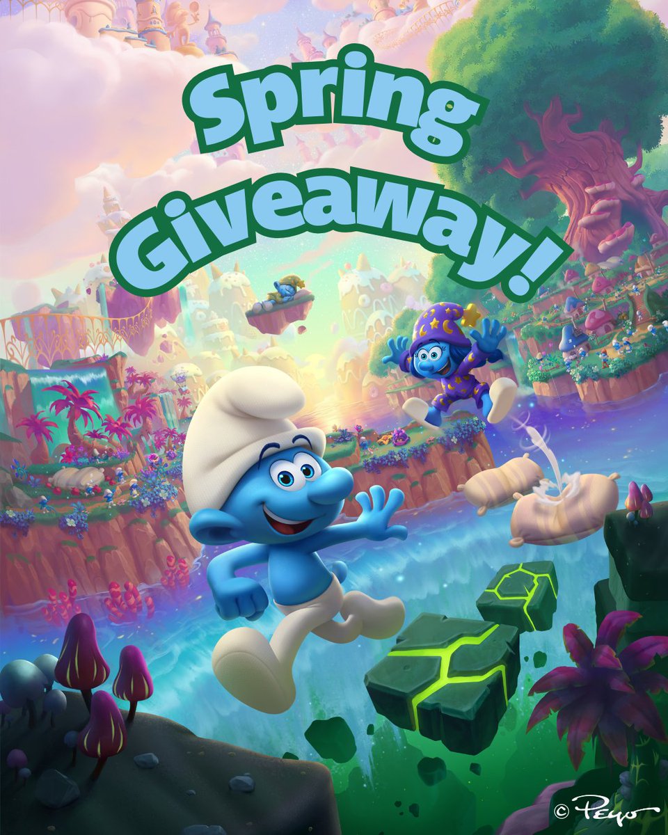🌺 Spring is here! 🌺

Are you feeling good today? We're giving away a key Steam for The Smurfs Dreams to celebrate!

🍄 Follow <a href="/Microids_off/">Microids</a> 
💟 Like
🔁 Repost

Ends 3/26