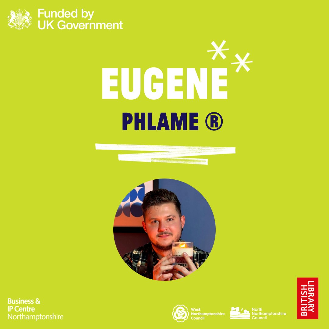 ✨ Meet Eugene, founder of Phlame, a unique scented candle and home fragrance brand based in Corby.

Read our latest guest blog to find out more about Phlame and Eugene’s business journey so far: bipcnorthamptonshire.co.uk/post/from-idea…

#UKSPF #BuildYourBusiness #Blog #BIPCNorthants