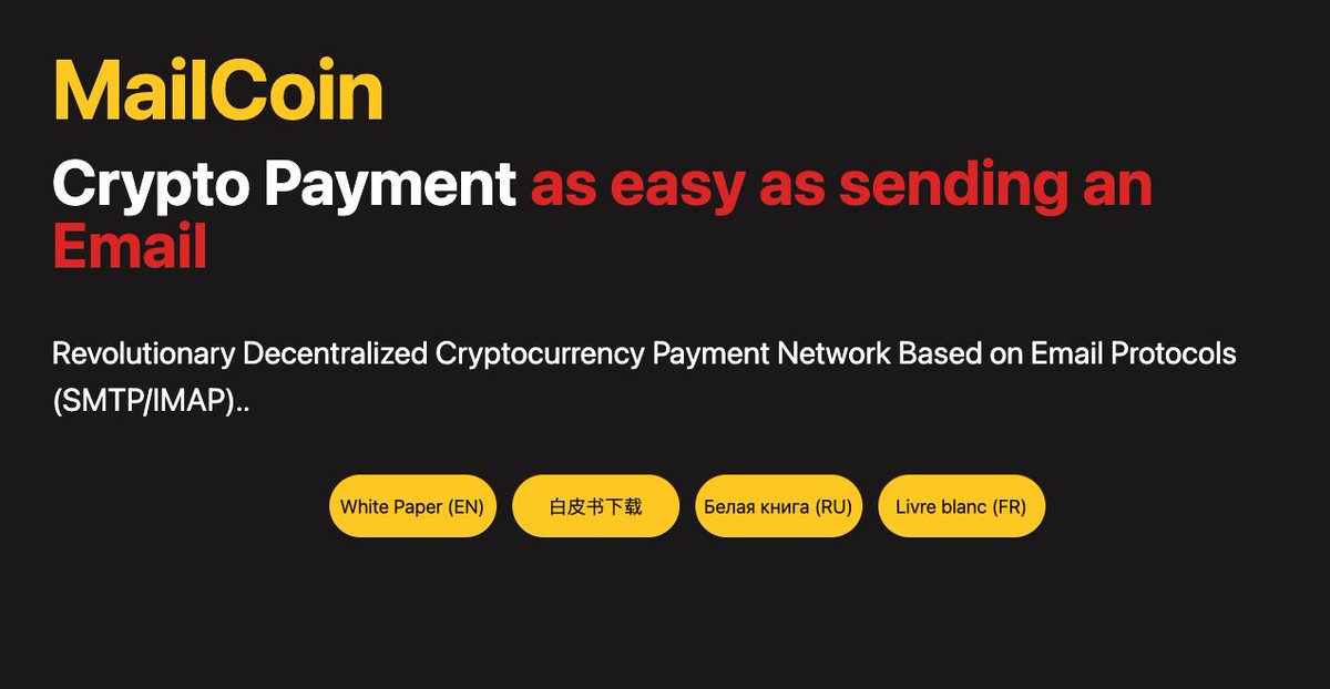 I am thrilled to be appointed as the Chief Scientist of <a href="/MailCoin_org/">MailCoin</a> : a breakthrough in #Crypto and #Blockchain.

MailCoin revolutionizes #Decentralized #Fintech adoption through enabling every Email user in the world to make Crypto payments as easy as sending emails, at zero