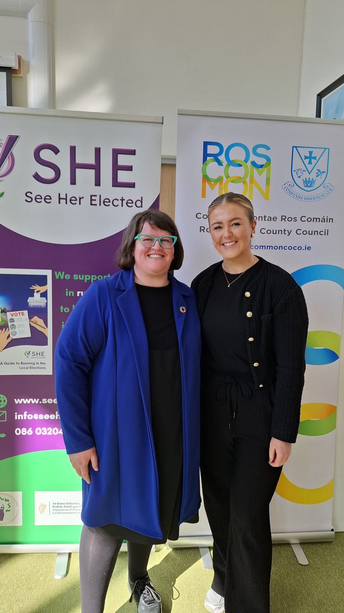 SHE Programme (@seeherelected) on Twitter photo Thanks to <a href="/CChiarain/">Colaiste Chiarain</a> Athlone for hosting our School's Roadshows supported by <a href="/roscommoncoco/">Roscommon County Council</a> & SHE - See Her Elected
Thanks to <a href="/CllrEmerKelly/">Cllr Emer Kelly</a> & Valerie Duffy
📷 Next seminar Wed. Mar. 26th @ 10.30am in King House, #Boyle.
To book, visit bit.ly/4i8U17l. Thanks to <a href="/CChiarain/">Colaiste Chiarain</a> Athlone for hosting our School's Roadshows supported by <a href="/roscommoncoco/">Roscommon County Council</a> & SHE - See Her Elected
Thanks to <a href="/CllrEmerKelly/">Cllr Emer Kelly</a> & Valerie Duffy
📷 Next seminar Wed. Mar. 26th @ 10.30am in King House, #Boyle.
To book, visit bit.ly/4i8U17l.