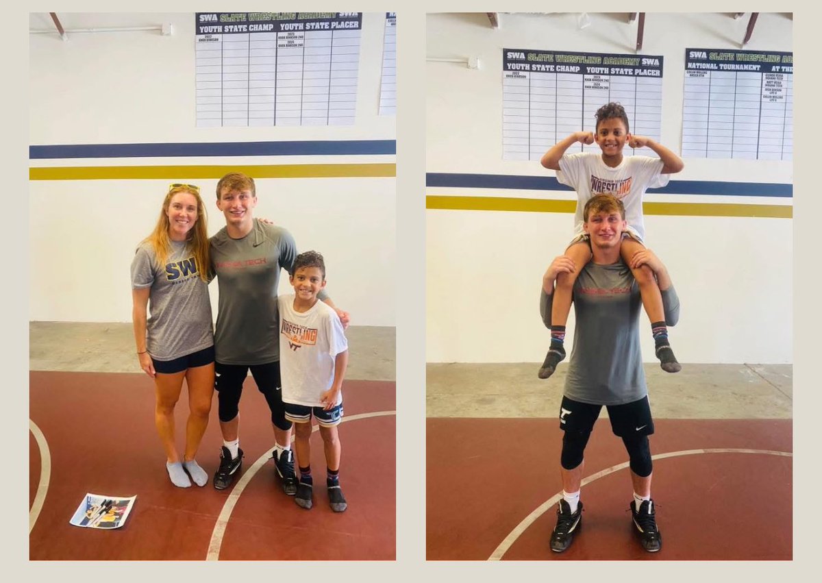 knyehinkson's tweet image. 1st Rd NCAA WRESTLING starts today in action! Cheering for our hometown favorite #leaveitonthemat #defendthetitle 💪🏻
@HokiesWrestling @CalebHenson06 @NCAAWrestling